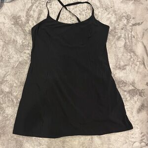 Aerie Black Strappy Jumpsuit